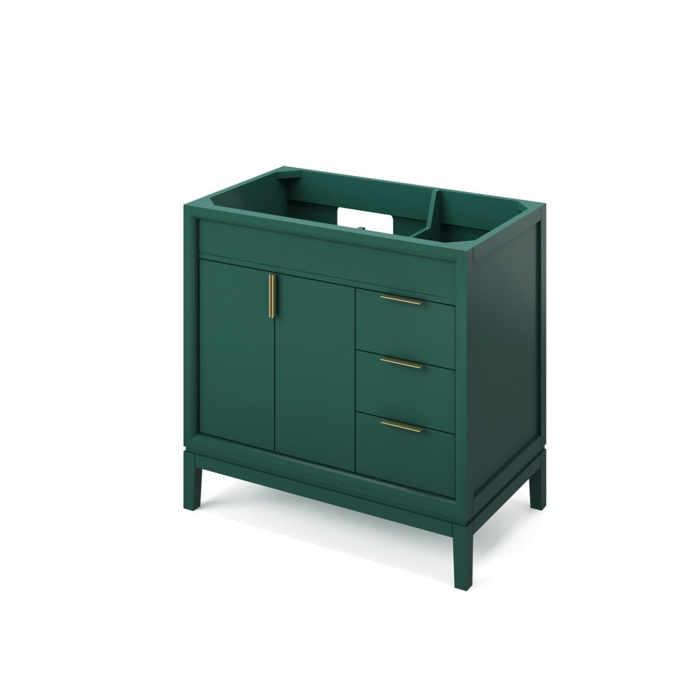 36" Theodora Vanity, Left Offset