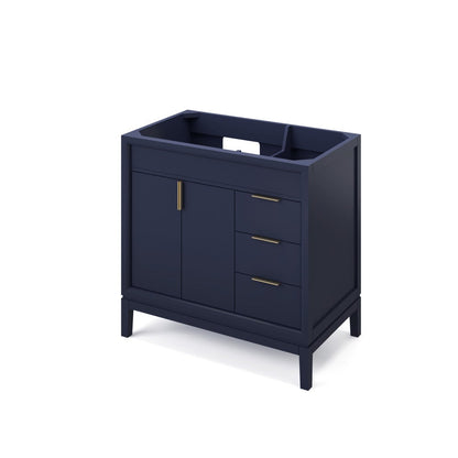 36" Theodora Vanity, Left Offset