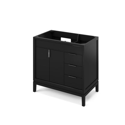36" Theodora Vanity, Left Offset
