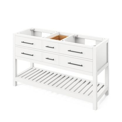 60" Wavecrest Vanity, double bowl
