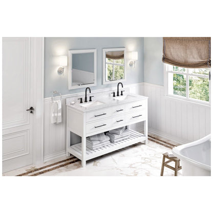 60" Wavecrest Vanity, double bowl