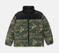 Loose Fit Camouflage Thick Down Jacket
