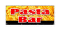 SignMission B-120 Pasta Bar 48 x 120 in. Pasta Bar Banner Sign - Dress