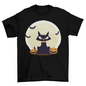 Black Cat Halloween T-shirt | Binge T-shirt Shop