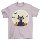 Black Cat Halloween T-shirt | Binge T-shirt Shop