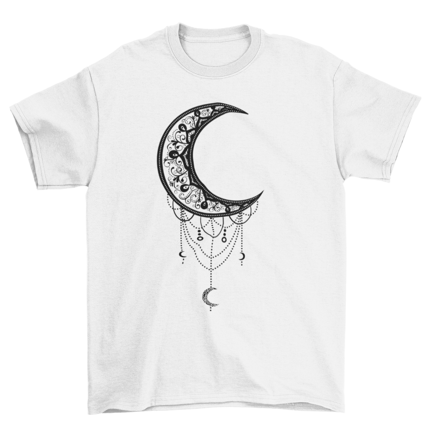 Illustrated Moon T-shirt | Binge T-shirt Shop
