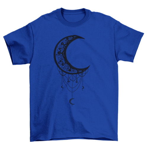 Illustrated Moon T-shirt | Binge T-shirt Shop