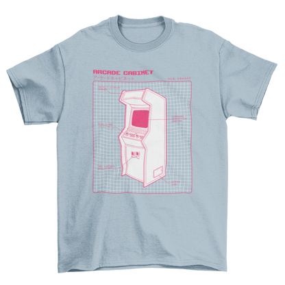 Unique Cool Fashion Vintage Retro Minimalist Arcade Gaming Game Gamers | Binge T-shirt Shop