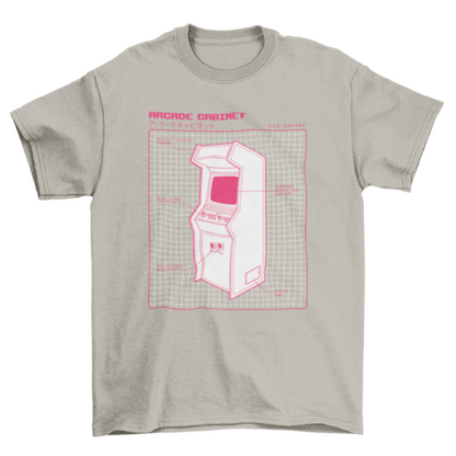 Unique Cool Fashion Vintage Retro Minimalist Arcade Gaming Game Gamers | Binge T-shirt Shop