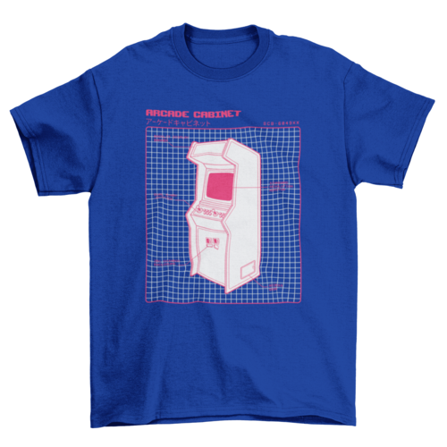 Unique Cool Fashion Vintage Retro Minimalist Arcade Gaming Game Gamers | Binge T-shirt Shop