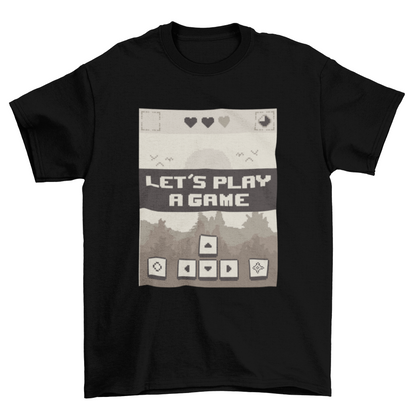 Retro game t-shirt