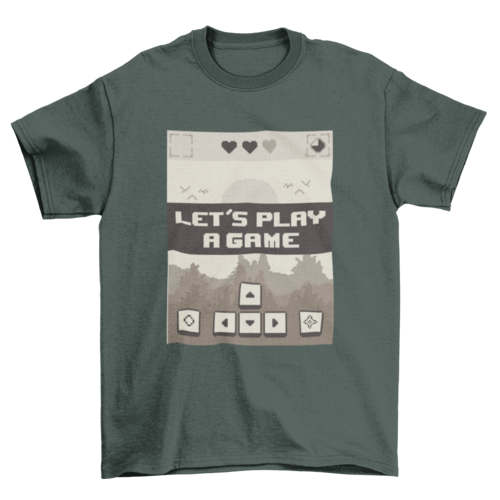 Retro game t-shirt