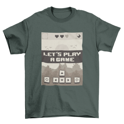 Retro game t-shirt