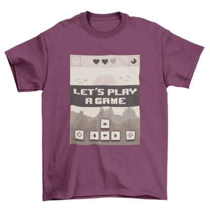 Retro game t-shirt