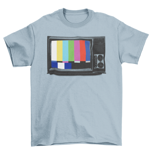 Vintage Retro Style TV VHS Video Television Song Signal illustration | Binge T-shirt Shop