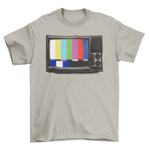 Vintage Retro Style TV VHS Video Television Song Signal illustration | Binge T-shirt Shop