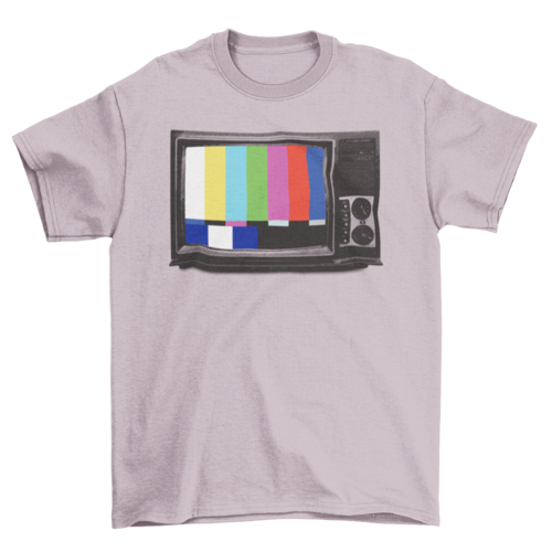 Vintage Retro Style TV VHS Video Television Song Signal illustration | Binge T-shirt Shop