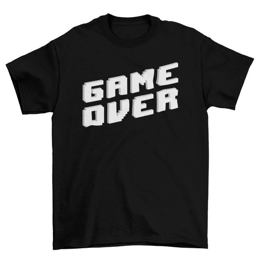 Game over Gamer Unisex T-shirt | Binge T-shirt Shop