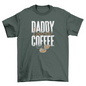 Sketchy Wake Coffee Beans Love Quote "Daddy loves coffee" | Binge T- Shirt Shop