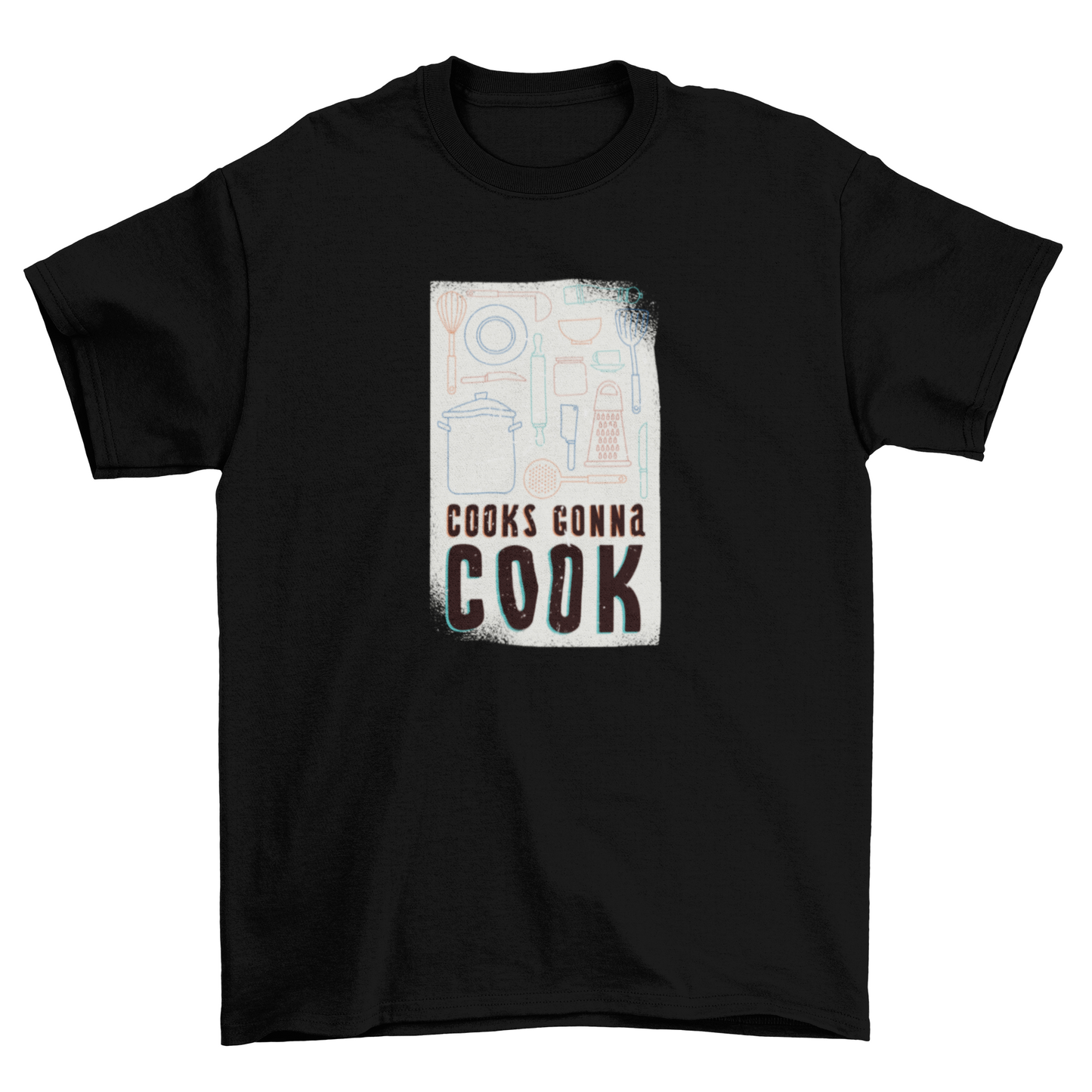 Food & Drinks Cooking Cool Kitchen Tools Big Bold Quote "Cooks Gonna | Apparel | Under $100 | Kitchen + Metal