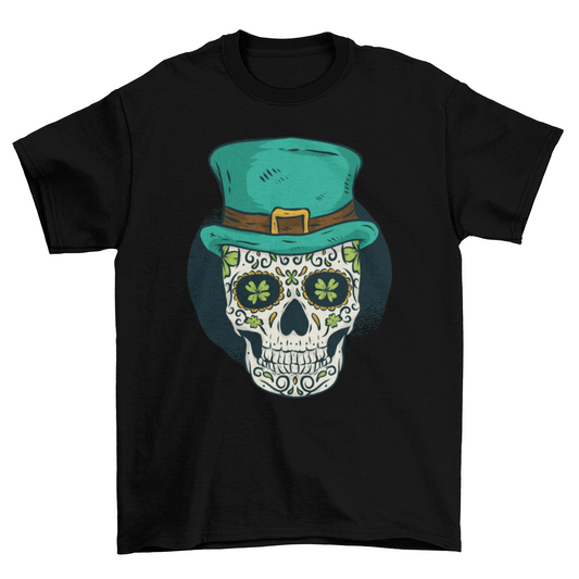 St. Patrick's Skull T-Shirt | Binge T-shirt Shop