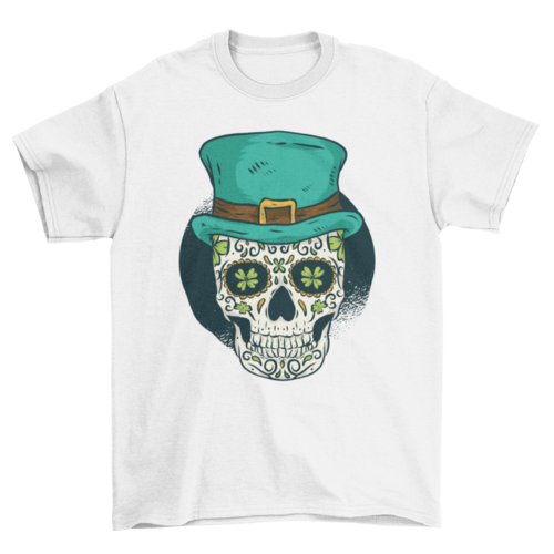 St. Patrick's Skull T-Shirt | Binge T-shirt Shop