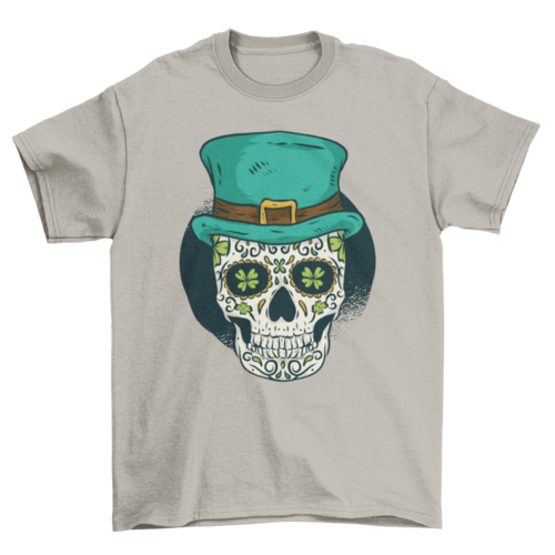St. Patrick's Skull T-Shirt | Binge T-shirt Shop