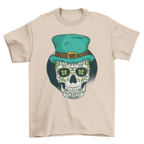 St. Patrick's Skull T-Shirt | Binge T-shirt Shop