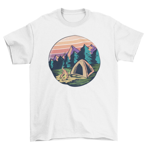 Outdoor Camping T-Shirt | Binge T-shirt Shop