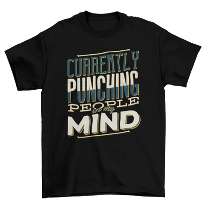 Punching People T-Shirt | Binge T-shirt Shop
