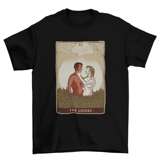 Lovers Tarot Card T-Shirt | Binge T-shirt Shop
