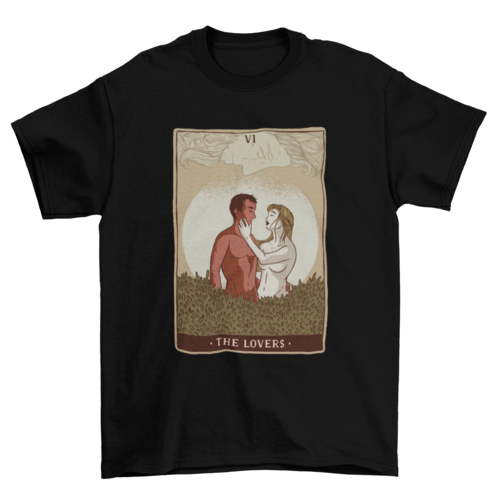Lovers Tarot Card T-Shirt | Binge T-shirt Shop