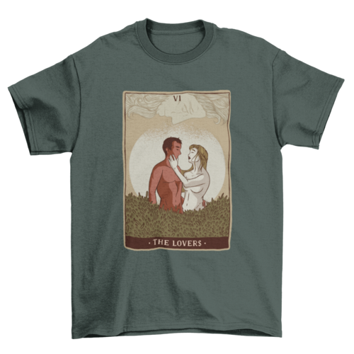 Lovers Tarot Card T-Shirt | Binge T-shirt Shop