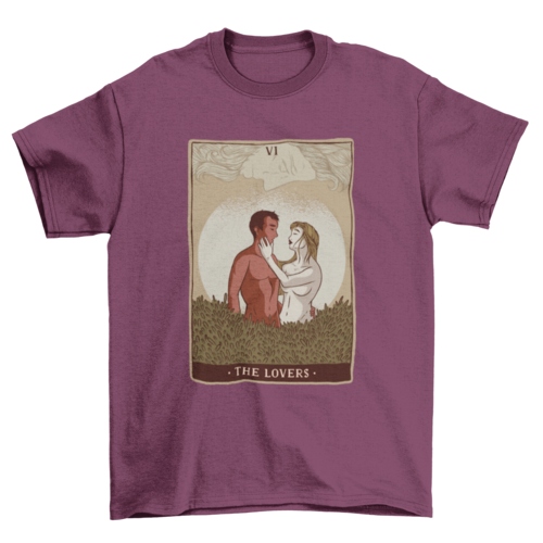 Lovers Tarot Card T-Shirt | Binge T-shirt Shop