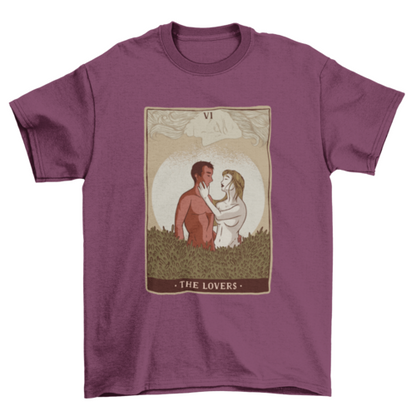 Lovers Tarot Card T-Shirt | Binge T-shirt Shop