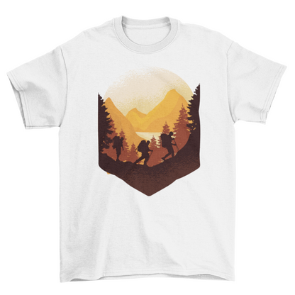 Hiking Outdoors T-Shirt | Binge T-shirt Shop