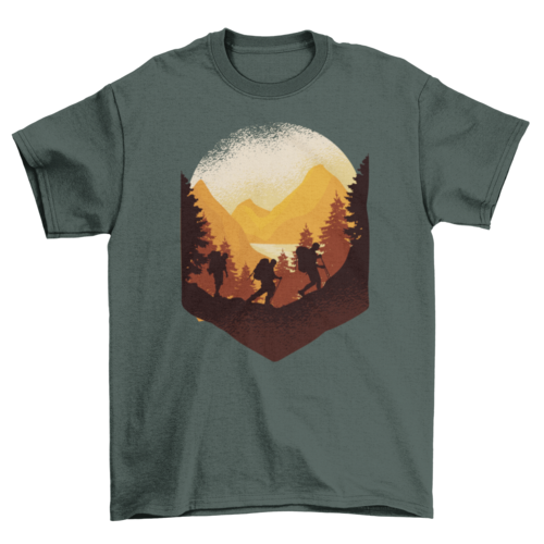 Hiking Outdoors T-Shirt | Binge T-shirt Shop