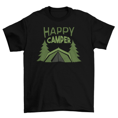 Outside Camping T-shirt | Binge T-shirt Shop