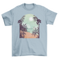 Exotic Beach T-shirt Design | Binge T-shirt Shop