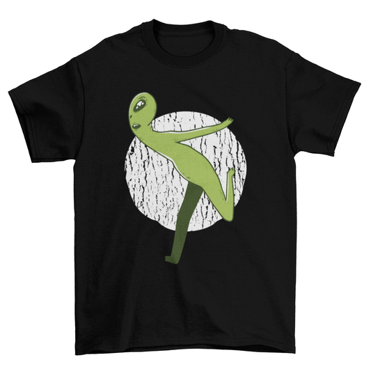 Alien Running T-Shirt | Binge T-shirt Shop