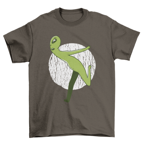 Alien Running T-Shirt | Binge T-shirt Shop