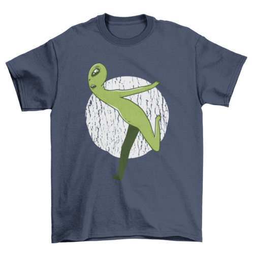 Alien Running T-Shirt | Binge T-shirt Shop