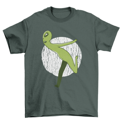 Alien Running T-Shirt | Binge T-shirt Shop