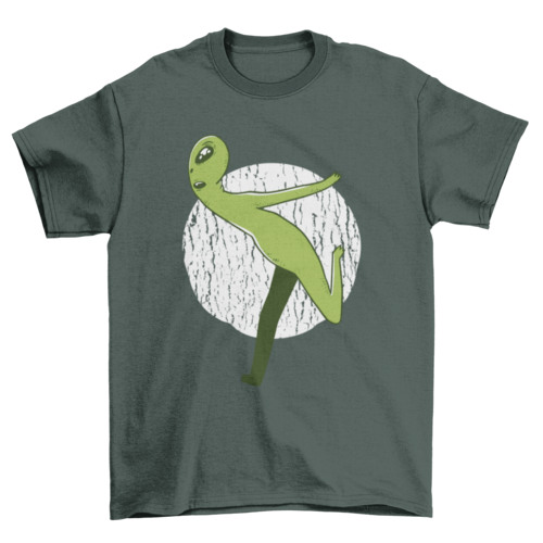 Alien Running T-Shirt | Binge T-shirt Shop