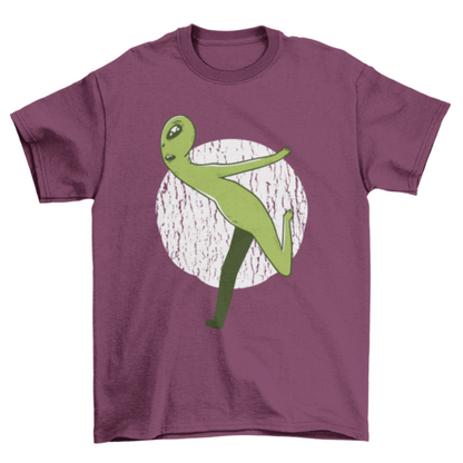 Alien Running T-Shirt | Binge T-shirt Shop
