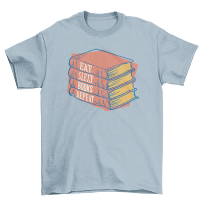 Books Repeat T-shirt | Binge T-shirt Shop