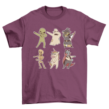 Halloween Character T-shirt | Binge T-shirt Shop