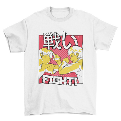 Anime Fight T-shirt | Binge T-shirt Shop