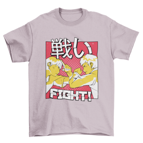 Anime Fight T-shirt | Binge T-shirt Shop