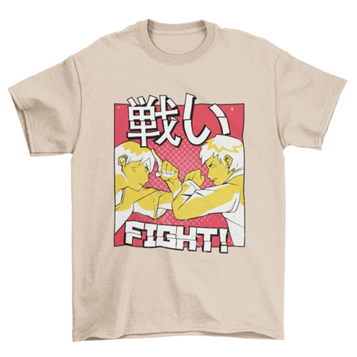 Anime Fight T-shirt | Binge T-shirt Shop